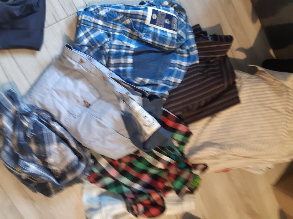 Paka rzeczy męskich