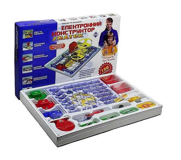 Электронный конструктор "ZNATOK" (180 схем)