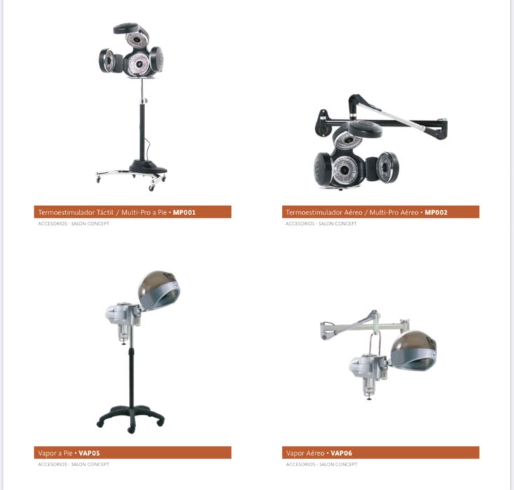 Rampas e cadeiras cabeleireiro barbeiro