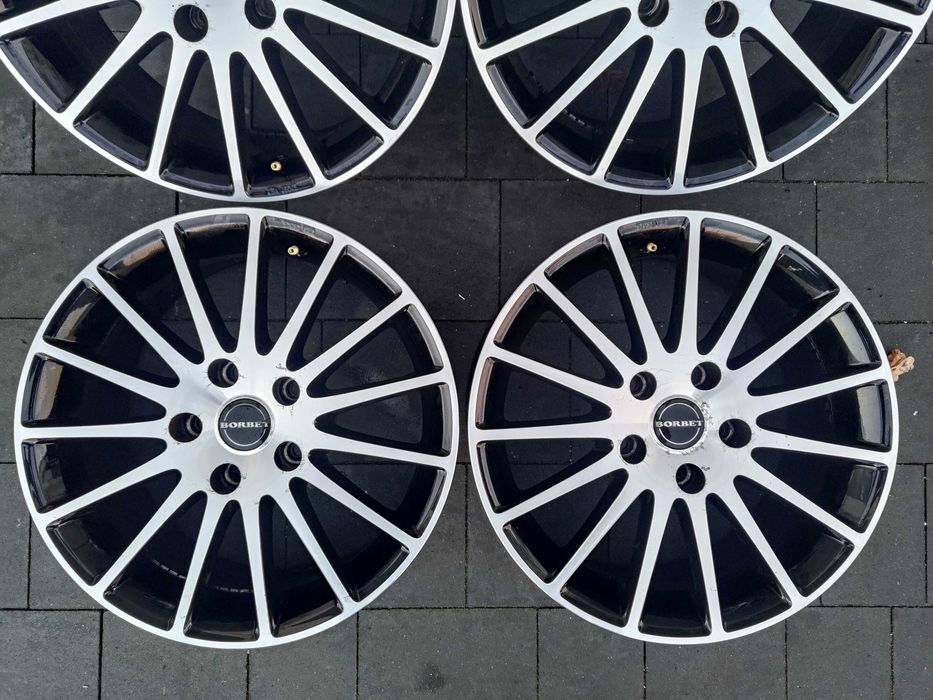 Alufelgi Borbet LS 17 cali 5x120 ET35 BMW, Opel Insignia, VW T5 T6