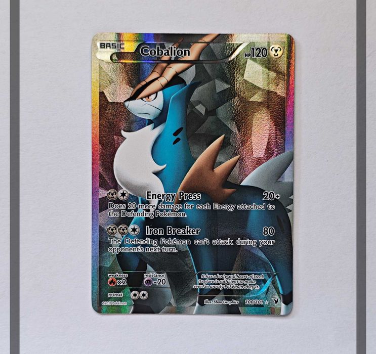 Cobalion 100/101 NVI Pokemon ENG-NM
