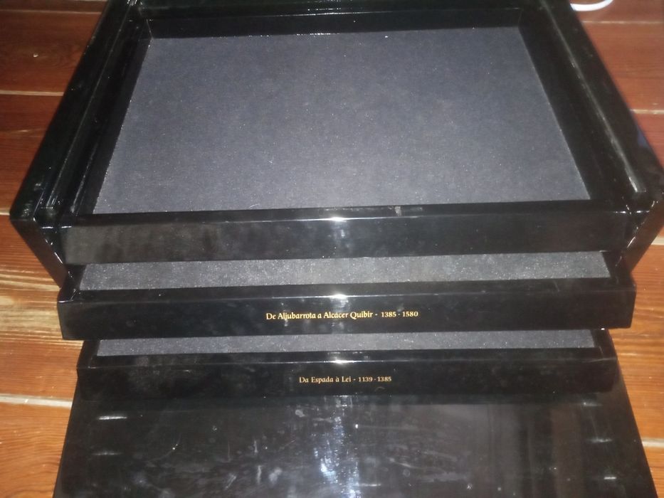 Caixa antiga para moedas