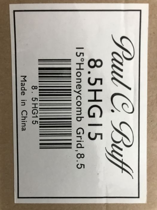 Paul C. Buff 15° Grid for 8.5 Paul C. Buff 30° Grid for 11