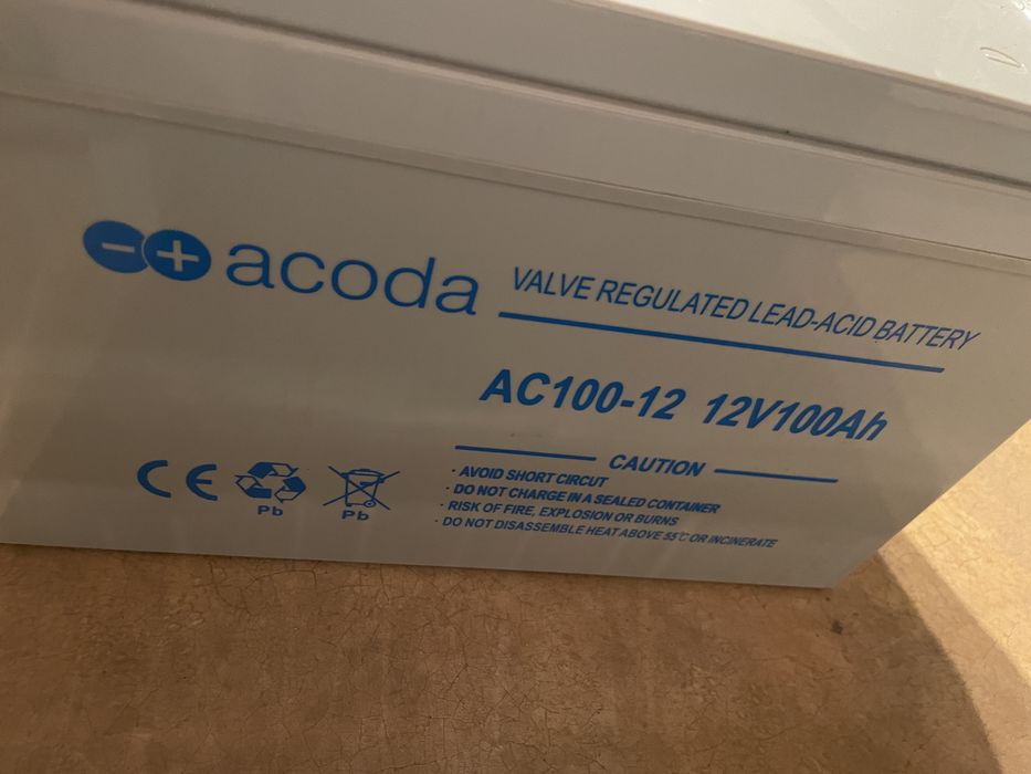 Kemot URZ 3407 Pro Sinus-1200 plus 2 x 100Ah AGM