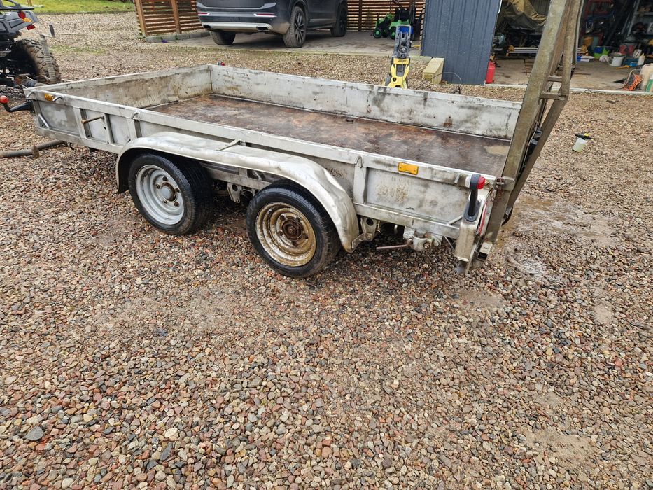 Przyczepa pod minikoparkę ifor williams dmc 3500