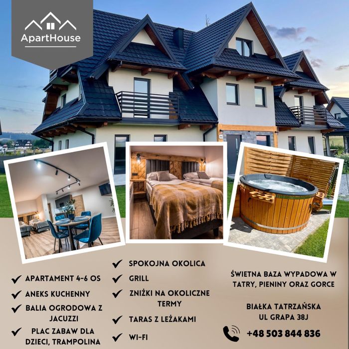 ApartHouse apartamenty w Białce Tatrzańskiej