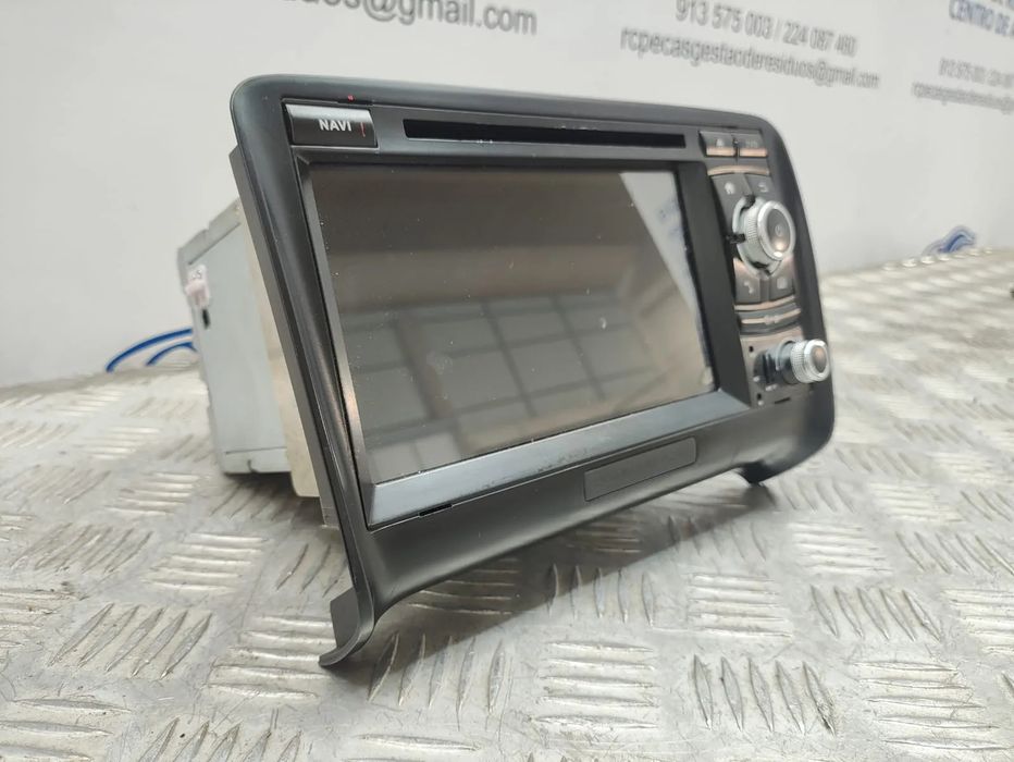 Auto Radio Ecra GPS Audi TT 8J MK2 2006 a 2014