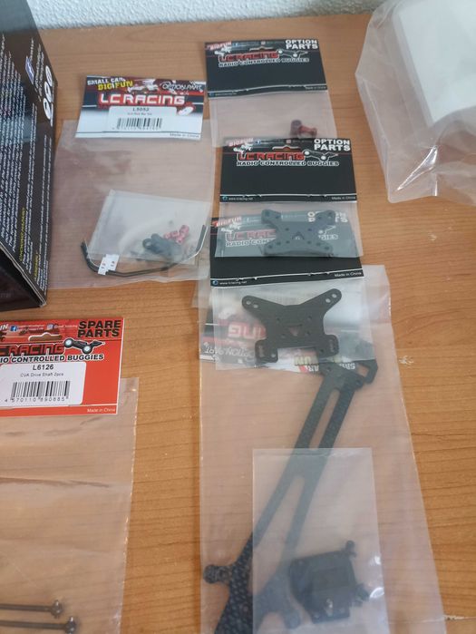 Kit p/montagem Buggy 1/14 Lc racing Emb-1 NOVO