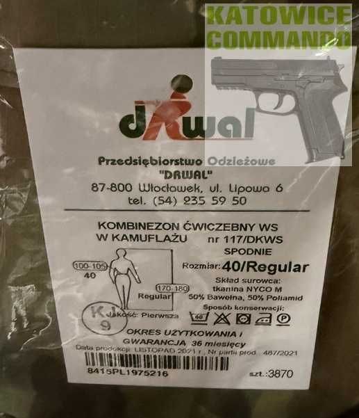 Spodnie WS Multicam wz. 117/DKWS XXL/Regular(40R)