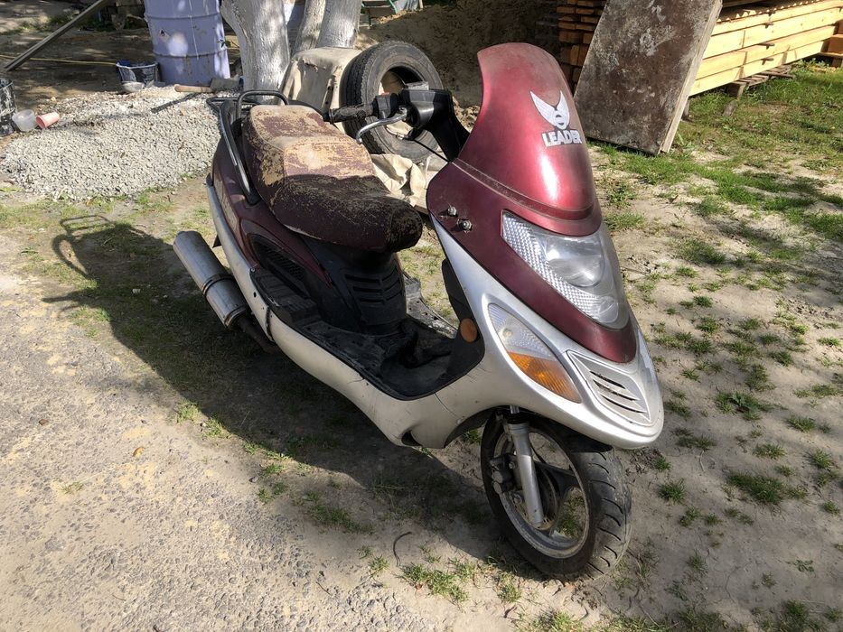 Скутер leader 150 на ходу, скутер 150куб на ходу, запчастини скутер