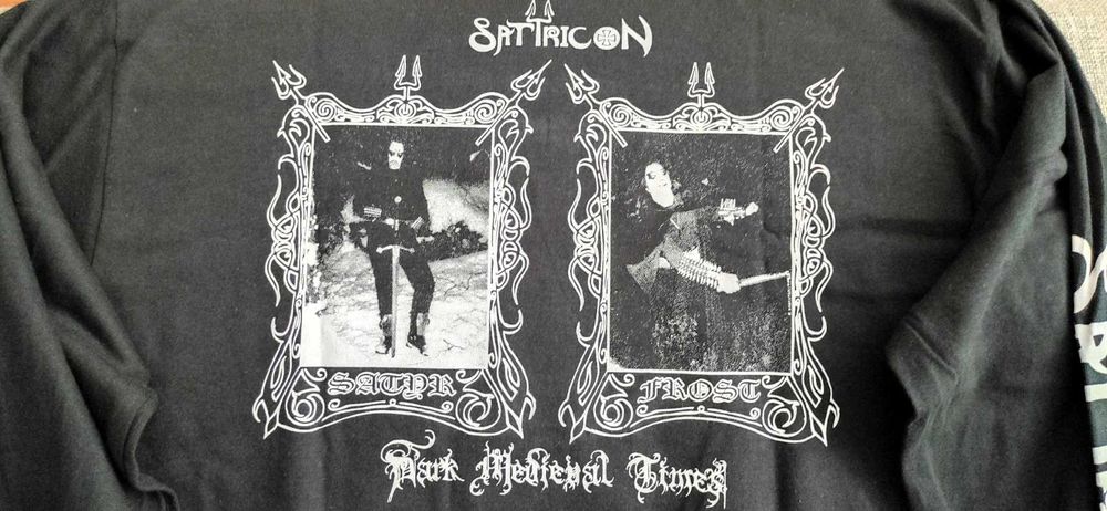 Satyricon Dark Medieval Times Longsleeve Gildan L Darkthrone Immortal