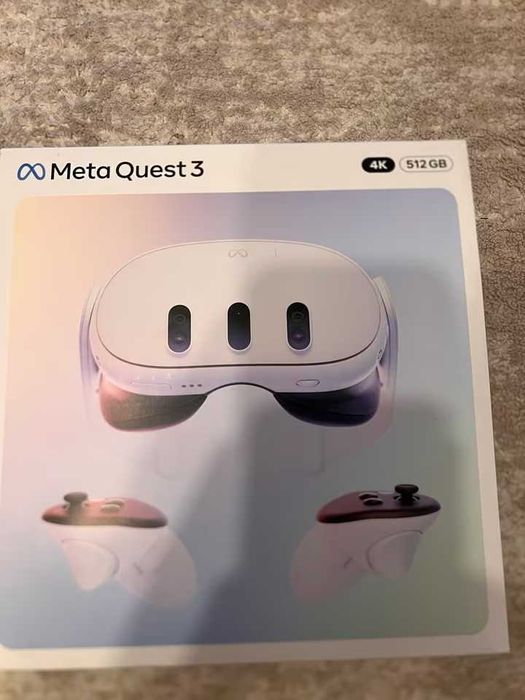 Gogle VR Oculus Meta Quest 3 512 GB – 512 GB – Jak nowy + akcesoria