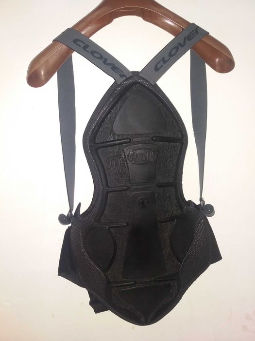 Colete proteção costas Clover Back Pro. Como novo! Tamanho L.