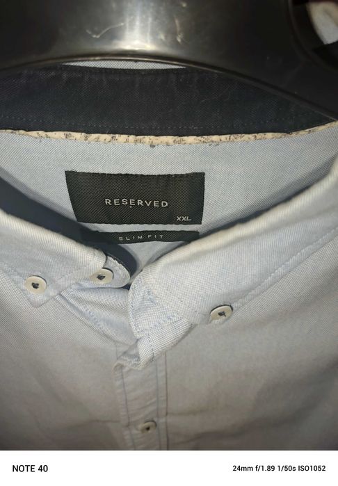 Koszula męska z wstawkami