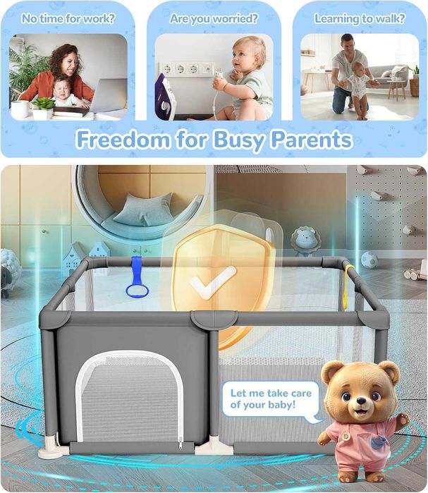 Kojec dla niemowląt Dripex 124x124