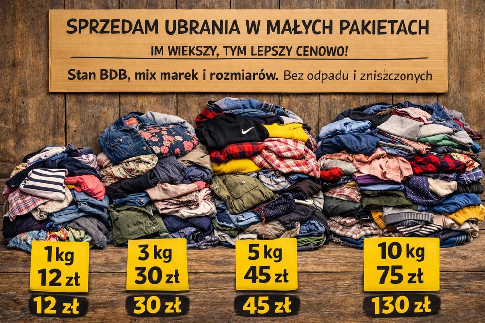 Pakiet odzieży 5kg