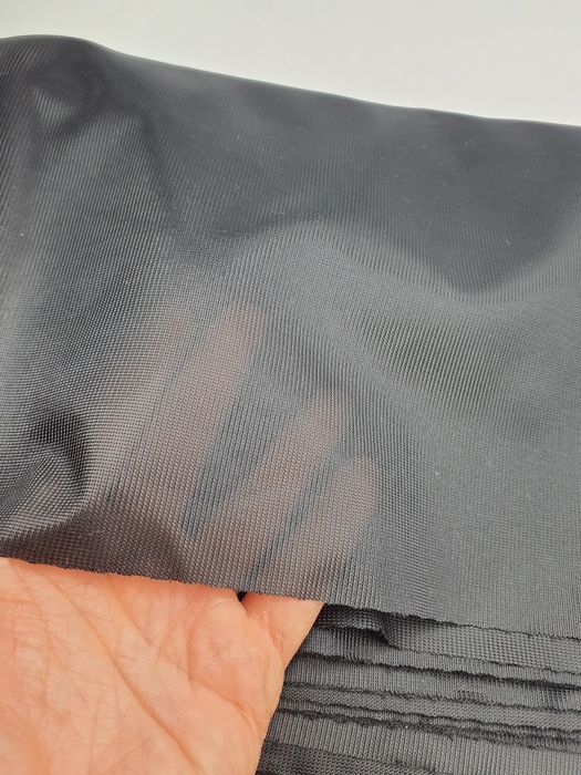 Tkanina czarna kupon 10 m.x 152 cm.Promocja