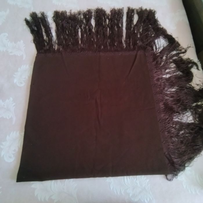 Xaile antigo cor de chocolate