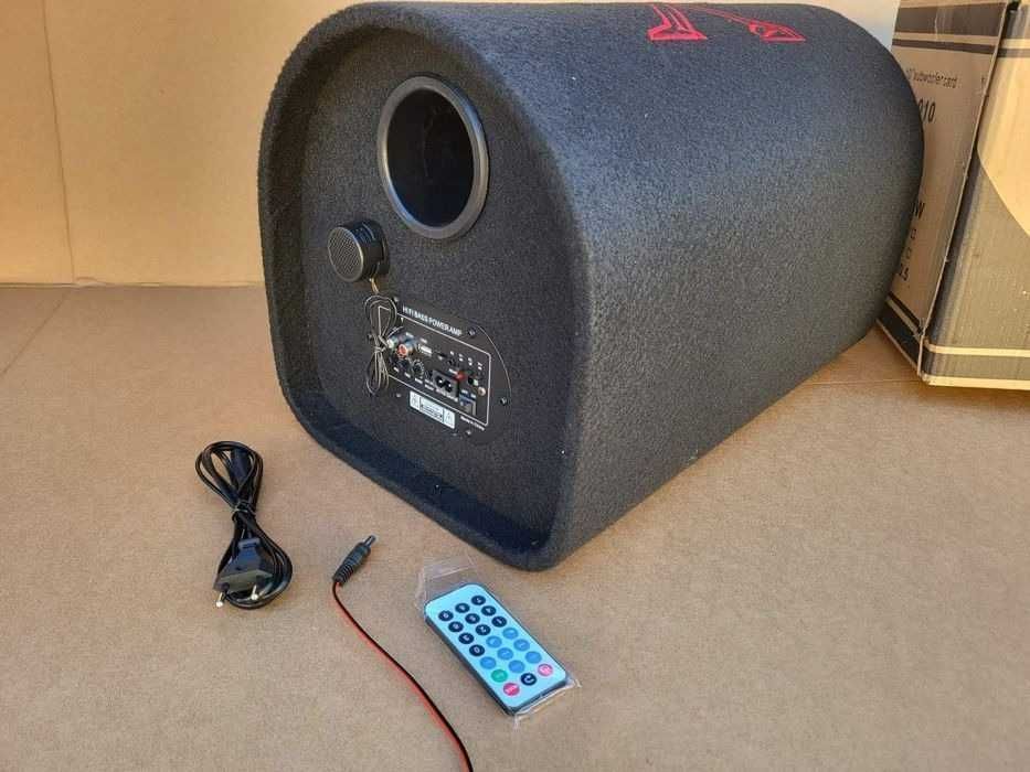 Активний сабвуфер для авто та дому. Акустика. Колонка. Саб. Акустика