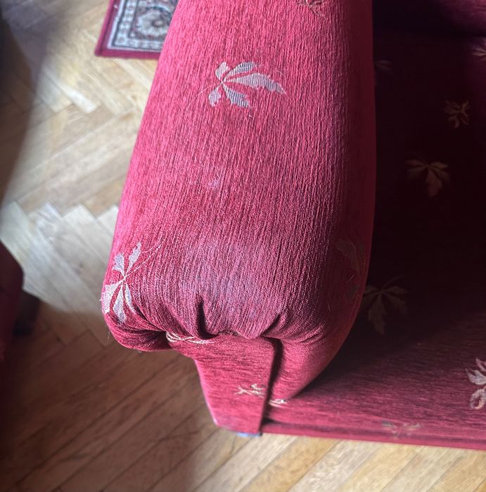 Zestaw mebli antycznych sofa kanapa fotele