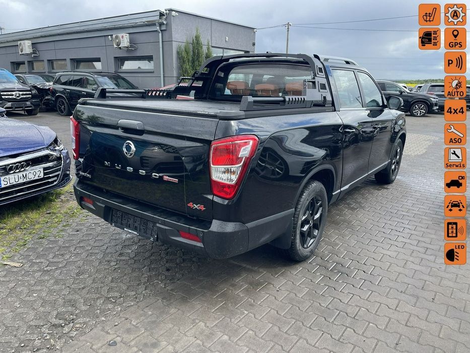SsangYong/KGM Musso Automat HAK 4x4 Skóra Kamer360st. Podgrzewanie