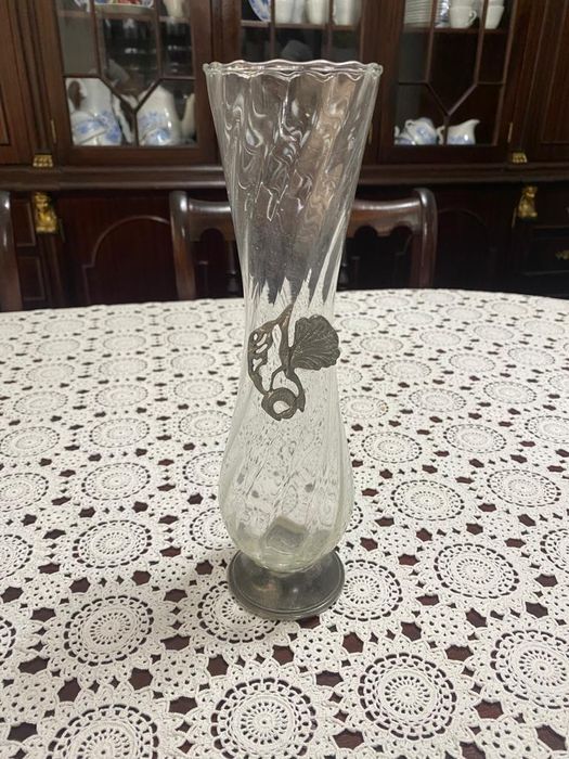 Crystal Jug with Tin