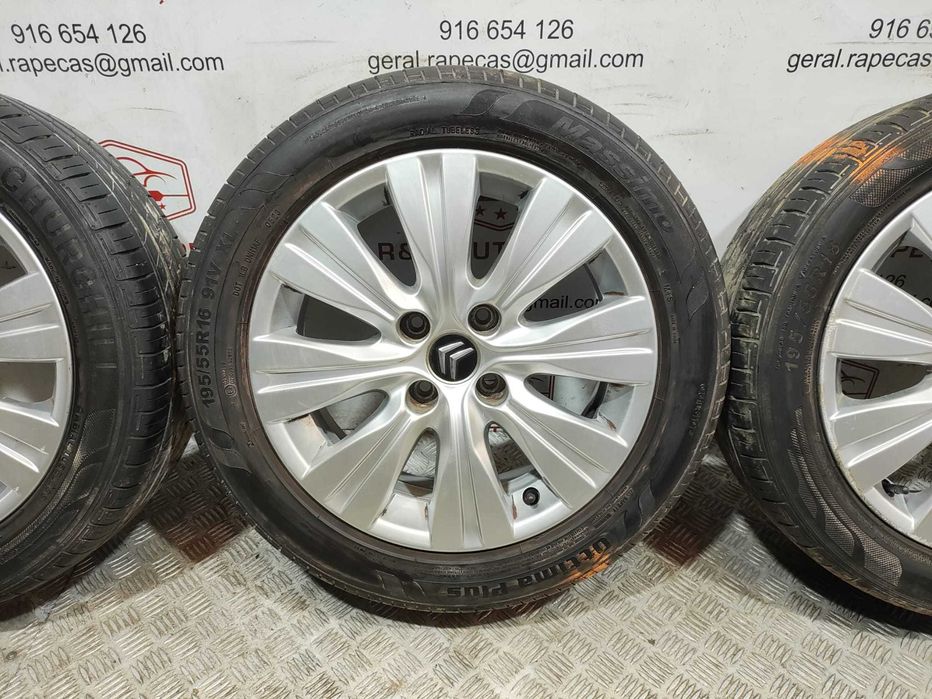 Conjunto Jantes R16 Citroen DS3 Original