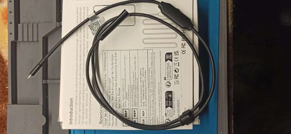 Kamerą endoskopowa do iPada