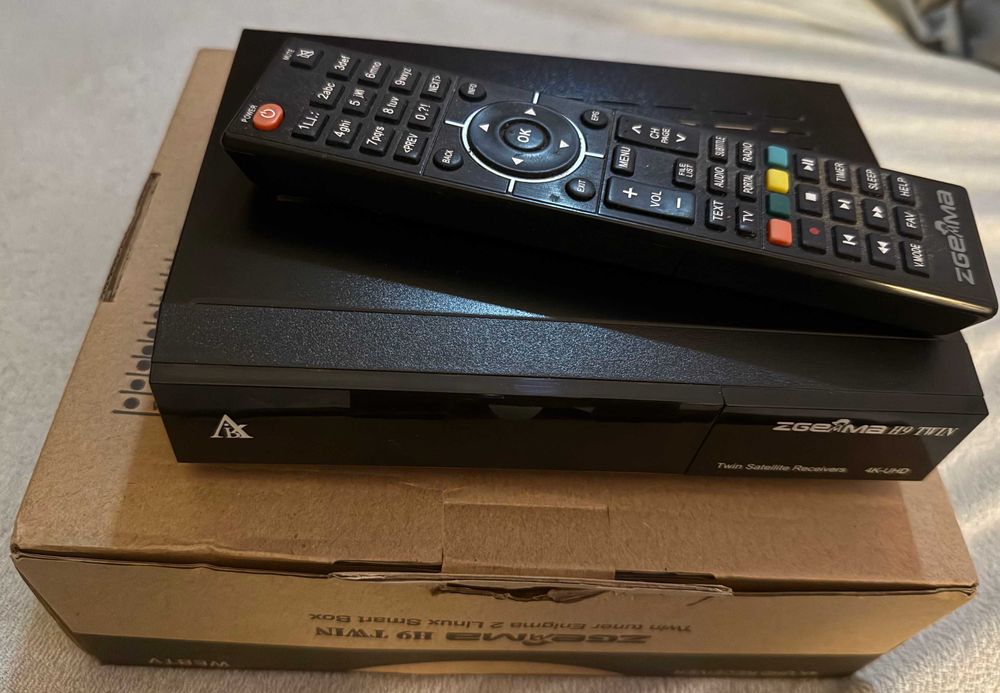 Dekoder satelitarny Zgemma H9 TWIN 4K UHD HEVC 8 GB WiFi