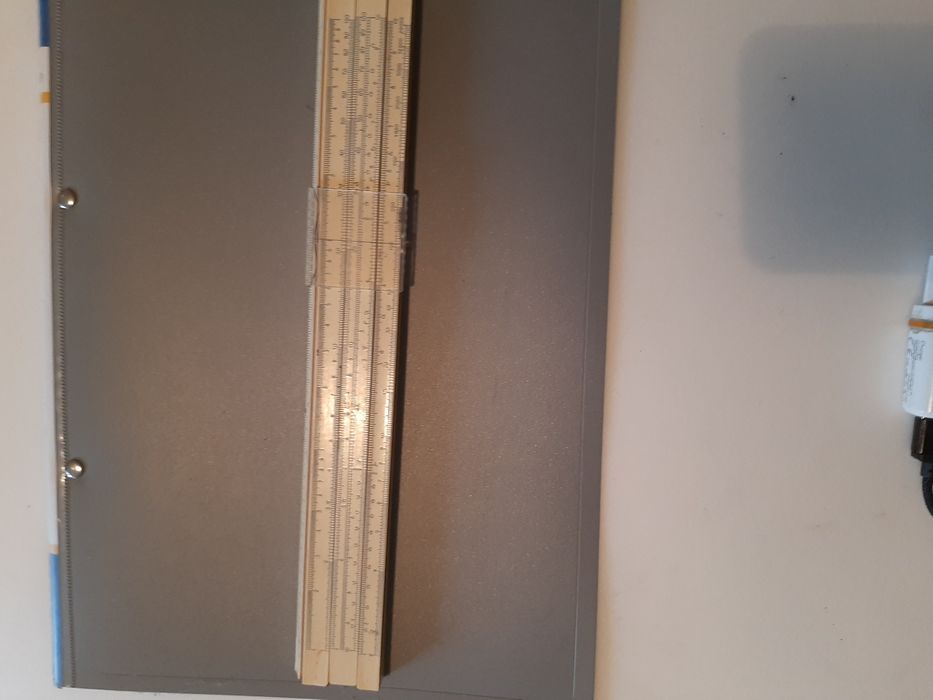 Логорефмическая линейка времен союза