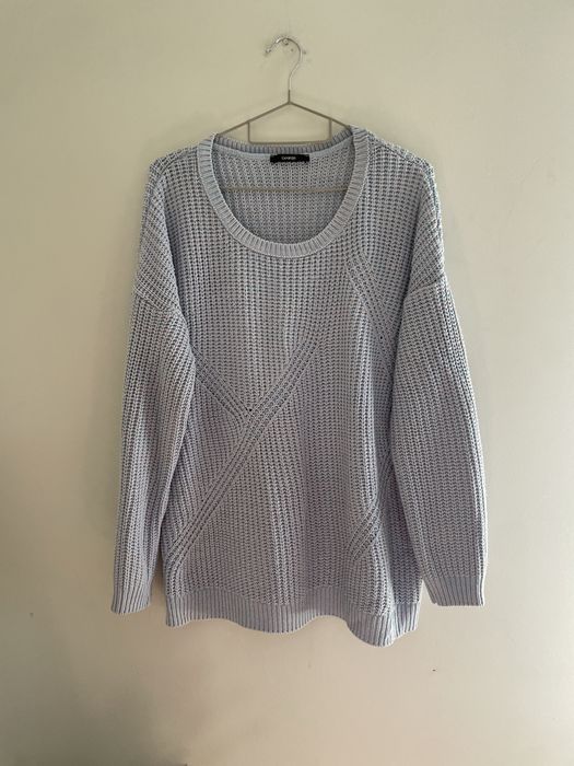 Sweter jasnoniebieski