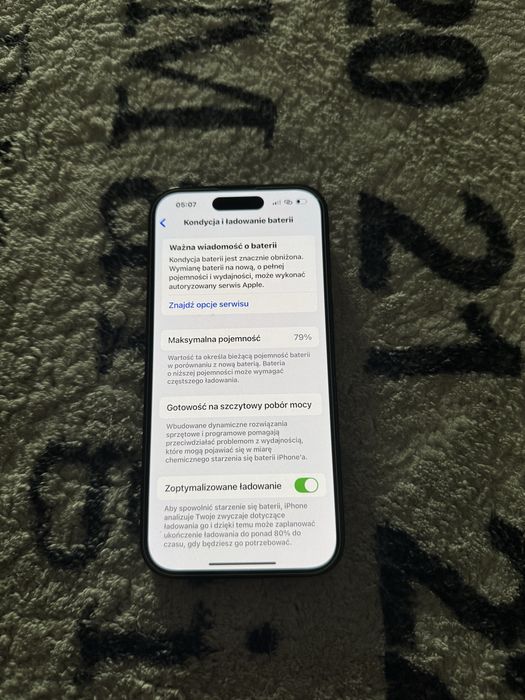 Apple iPhone 14 Pro Space Black 128GB z pudełkiem kablem i szkiełkiem