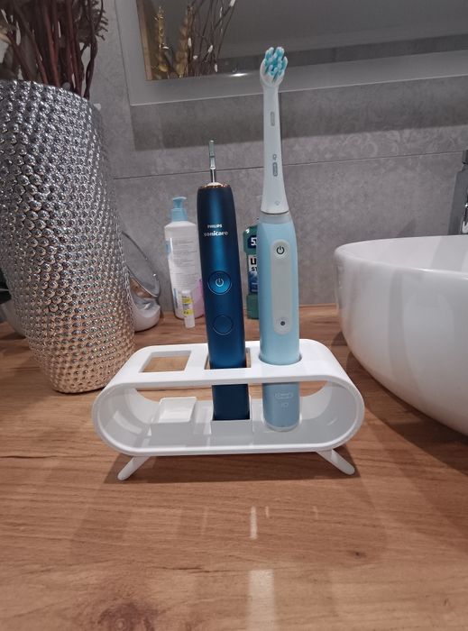 Stojak na 3 szczoteczki 2x Philips Sonicare i Oral-B io