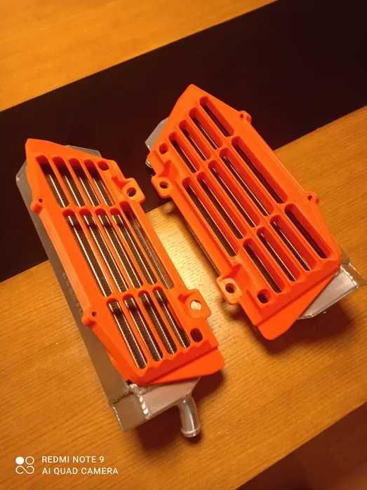 Radiadores de aluminio KTM SX EXC 250 e 300 de 2017 e 2018