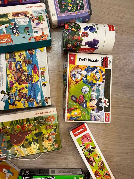 Пазлы для детей, развивашки. Puzzlika. Mideer.