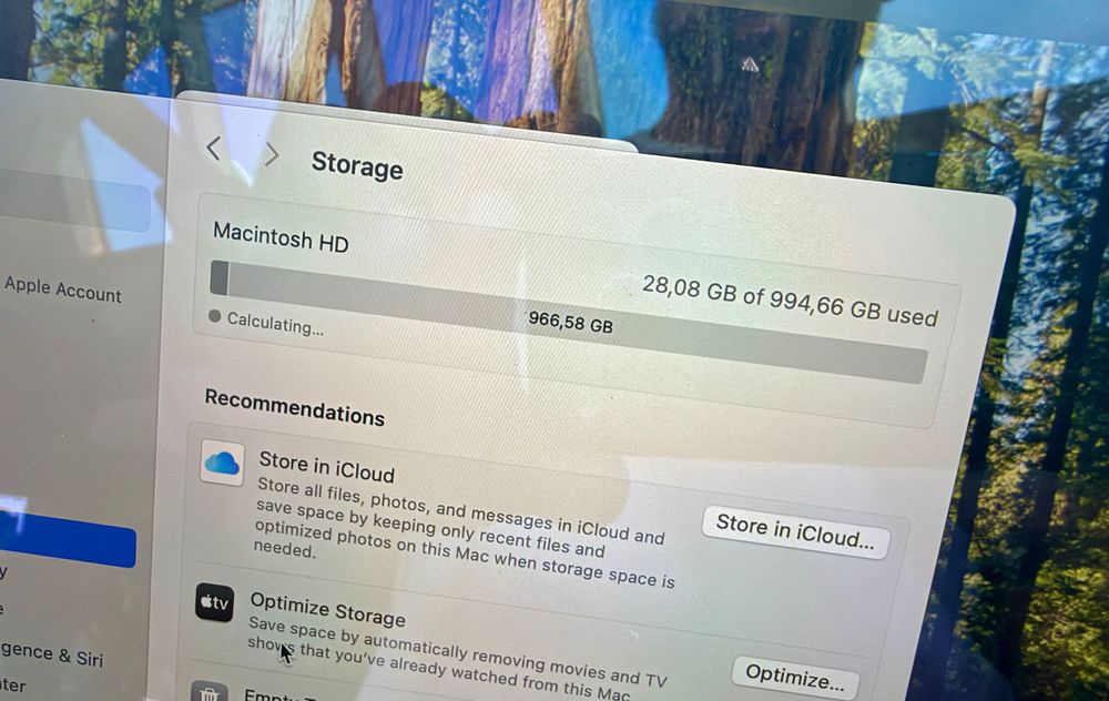 MacBook Pro M1 13 polegadas 1TB (2020)