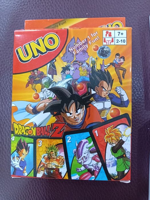 Cartas UNO DragonBall Z