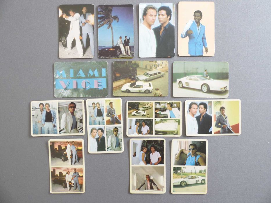 Calendários Miami Vice e Desenhos Animados