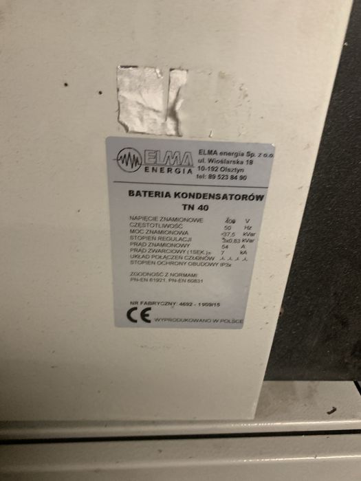 Bateria kondensatorów 2200