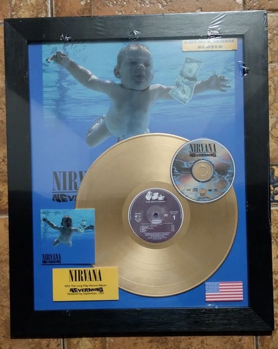 HANDMADE "золота платівка" на стіну.