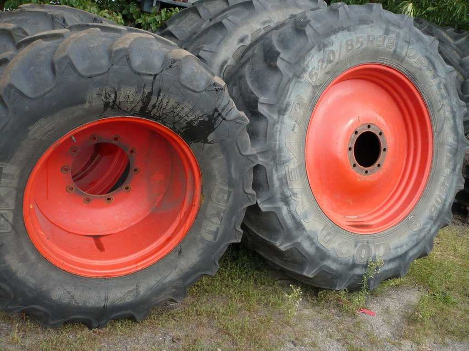 Opony 20,8R38; 18,4R30; 480/65R28; koła Claas Arion