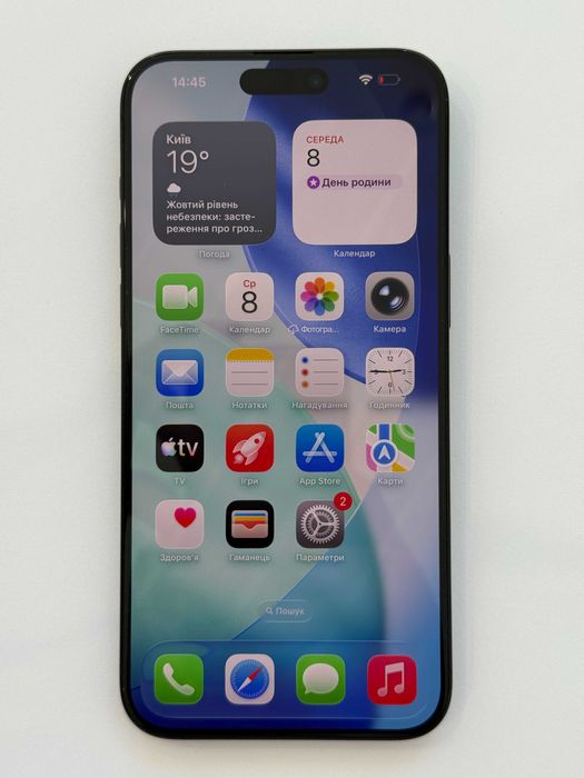 Iphone 15 pro max 256GD blue titanium