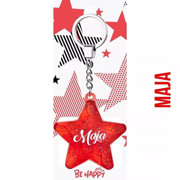 Brelok Gwiazdka Maja. Be-Happy Gifts