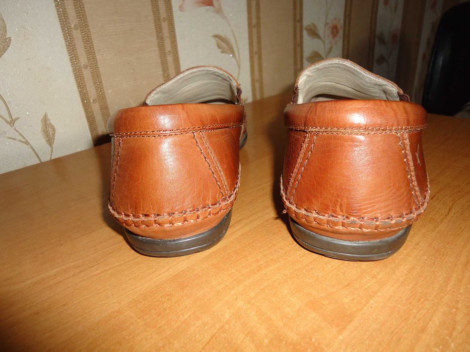 Кожаные мокасины PIKOLINOS, размер 40(26)