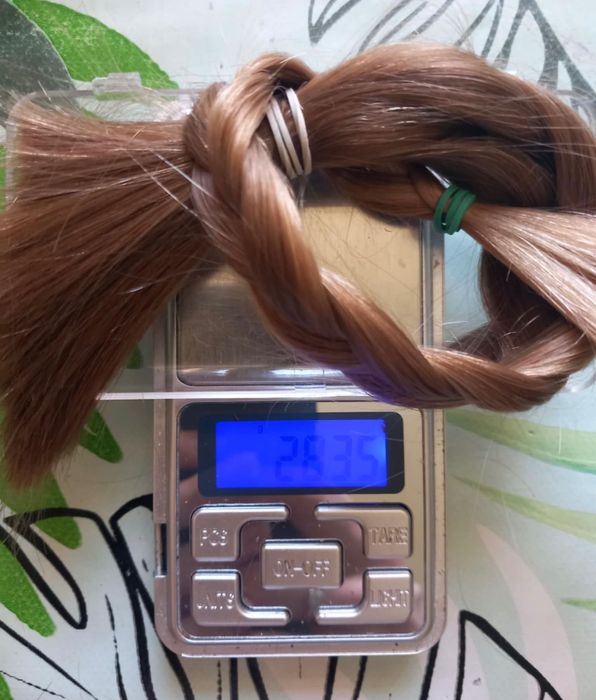 Włosy Naturalne Dziewicze Blond 35cm