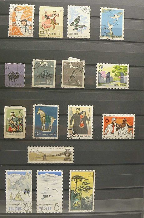Znaczki chińskie Chiny Ludowe lata 60-te