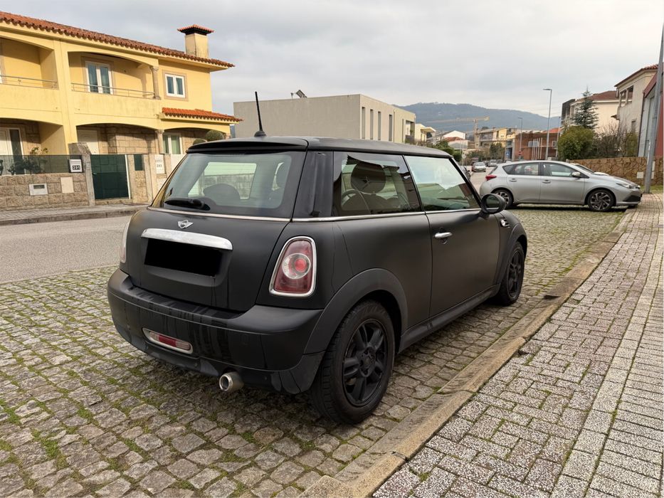 Mini One D Preto Mate 2011