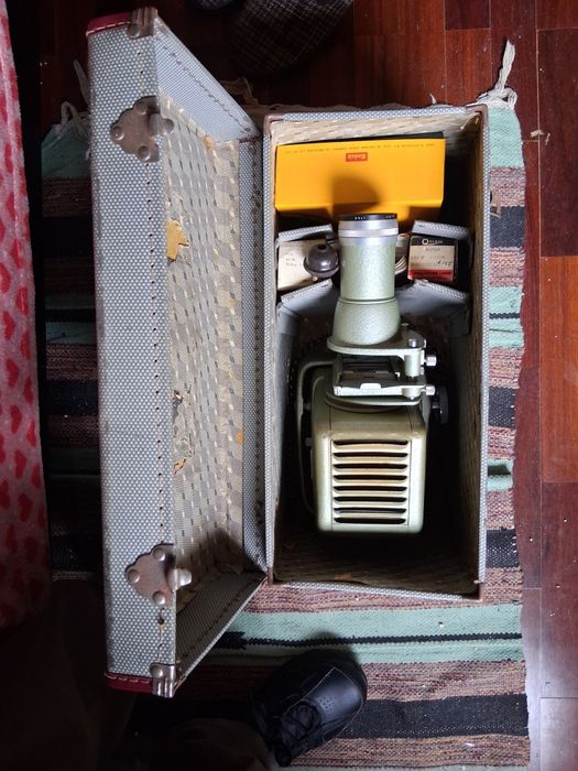 Projector de filmes  Slides Aldis 8mm, 16mm