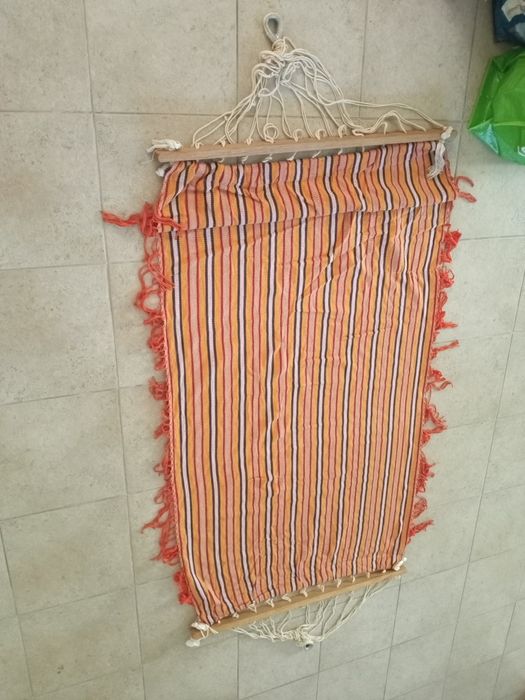 Manta de rede, baloiço árvore relaxamento