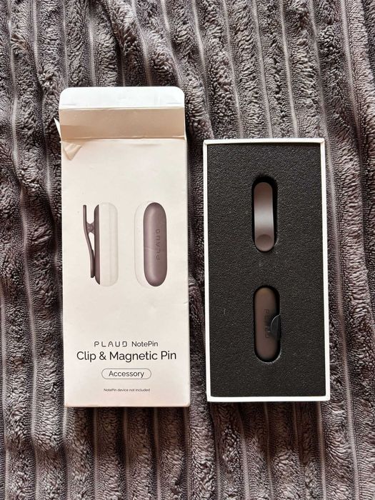 PLAUD NotePin AI Voice Recorder + Kit Completo Acessórios — Semi-novo